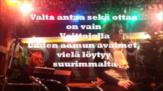 Video-Miniaturansicht von „Minun ikäväni näyt ( Juha Tapio cover )“