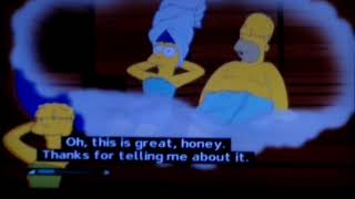 Homer eats a Fire kebab