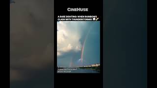 When Thunderstorm meets Rainbow 🌈