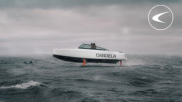 Hydrofoiling in extreme weather | Candela C-8 in high waves