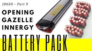Dynamiek pot Bevestigen aan 18650 - Part 9 - Opening Gazelle Innergy li-ion battery pack - YouTube