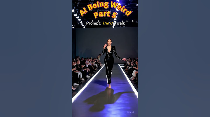 AI Being Weird 5 - When The Catwalk Goes Wrong