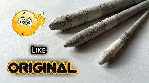 How to make your own paper Blending Stump at home || Handmade Blending Stump tutorial 😍