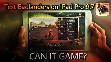 Test Badlanders on iPad Pro 9.7inch | Survival looter shooter game |