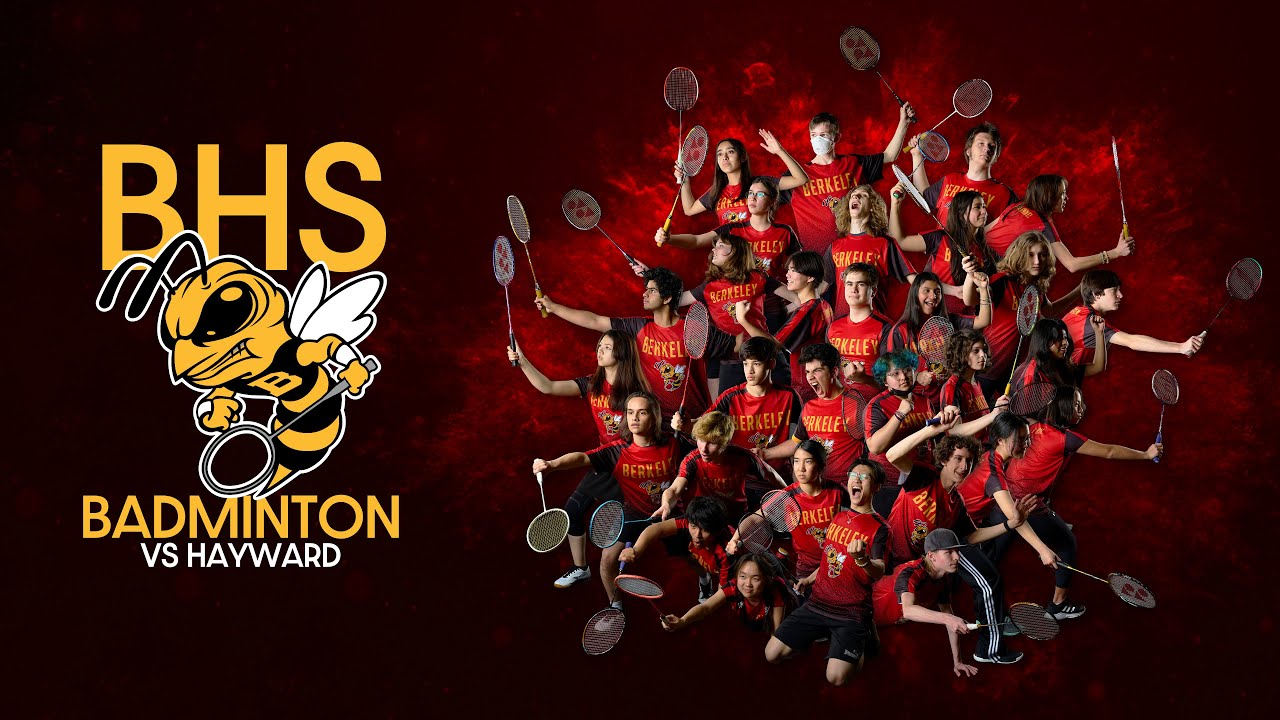 Badminton Berkeley High School vs Hayward High School YouTube