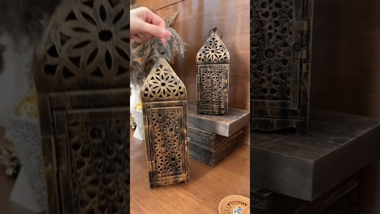 STUNNING Vintage Moroccan Lanterns - Unbox & Decorate!