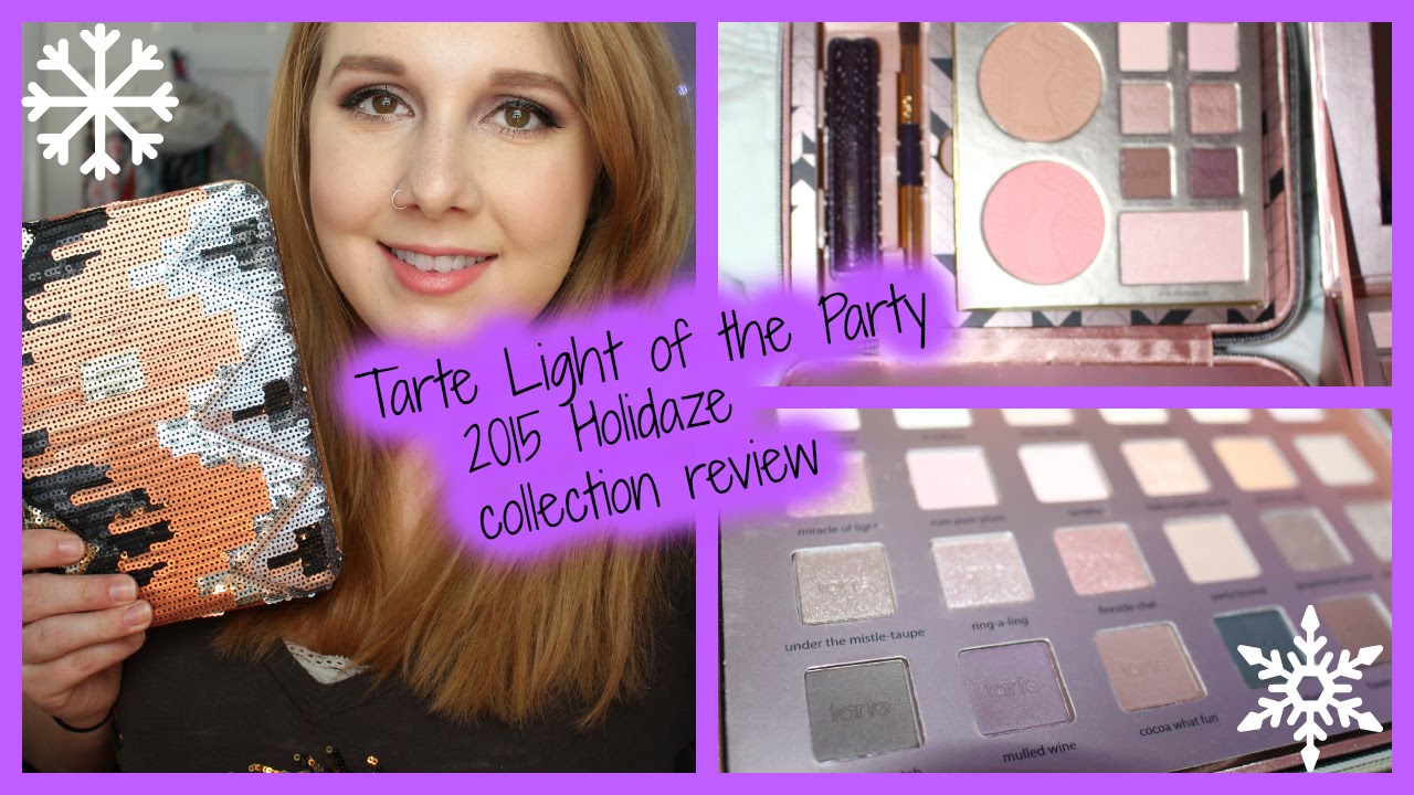 Tarte Light of the Party Review (2015 Holidaze collection)