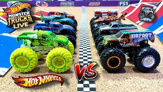 Toy Diecast Monster Truck Racing Tournament | Hot Wheels Monster Truck LIVE Race & EXCLUSIVE TRUCK! screenshot 2