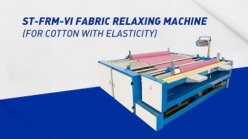 Fabric Relaxing Machine, For Cotton With Elasticity, SUNTECH