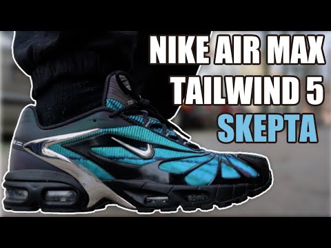 NIKE AIR MAX TAILWIND 5 SKEPTA REVIEW & ON FEET + SIZING - YouTube