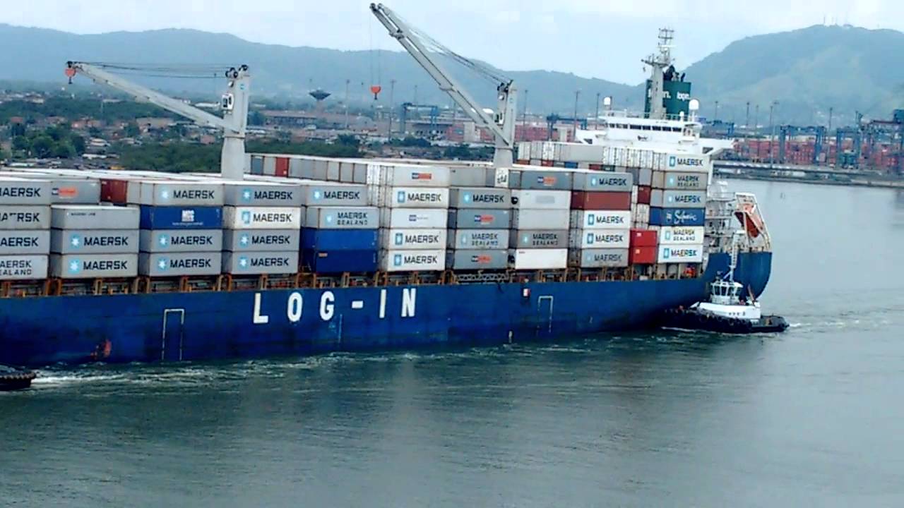 Navio Cargueiro No Porto De Santos Youtube
