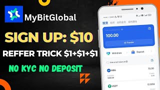Mybit Global Exchange New Offer | MyBit Global Sign-up Offer | New Crypto Exchange Offer | Crypton