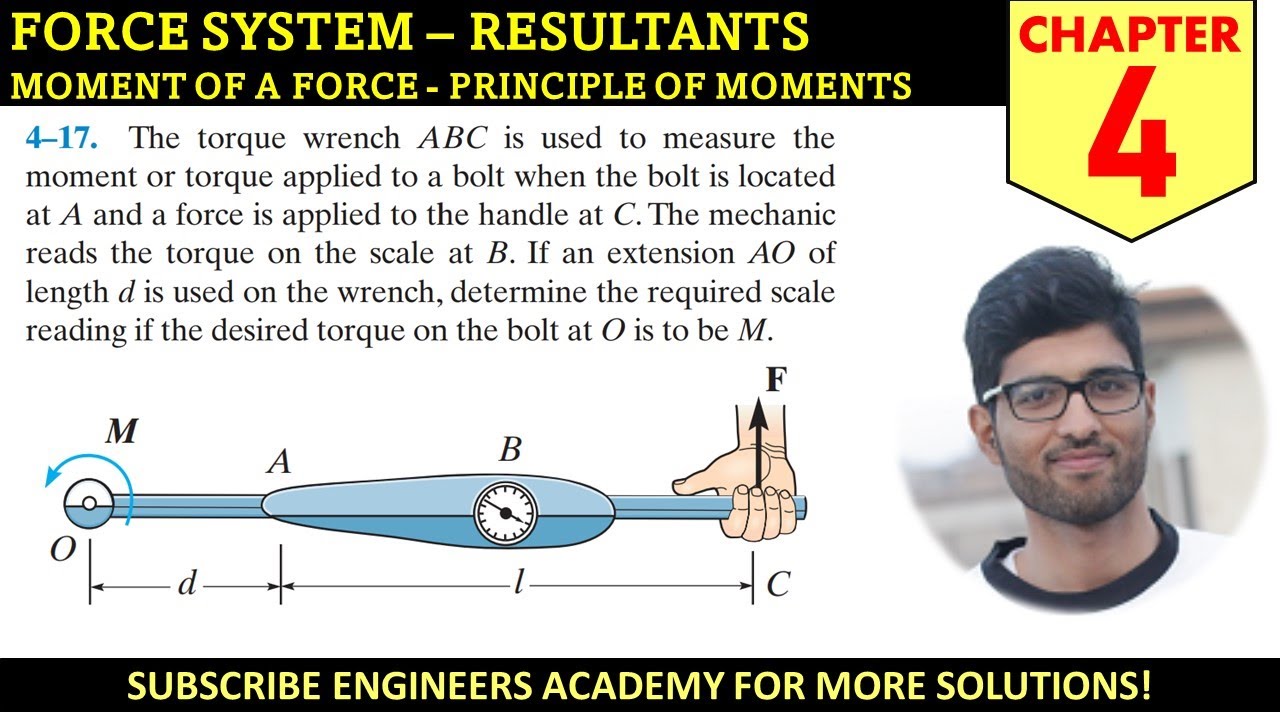 Force System Resultants Moments Chapter 4 (Hibbeler Statics 14th ...