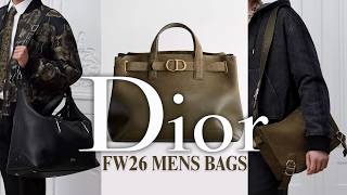 New Dior Bags Are Here 👀 Fall Winter 2026 Bags Mens Ft. The Normandie, Bolt, Jett, Archie & More