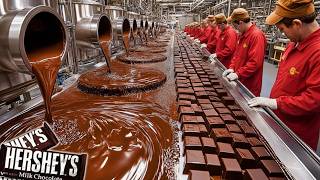 Inside A Hersheys Chocolate Factory From Cocoa Farms To Wrapped Chocolate Bars