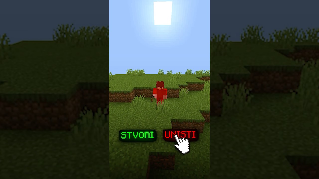 Minecraft, Ali Ti Stvaraš ili Uništavaš Moj Svet!