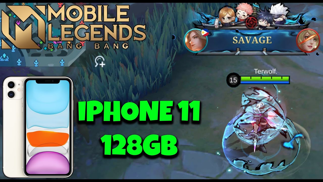 Mobile Legends Ios iPhone 11 iOS 16.4.1(a) Test in Mobile Legends Max Setting Gameplay ...