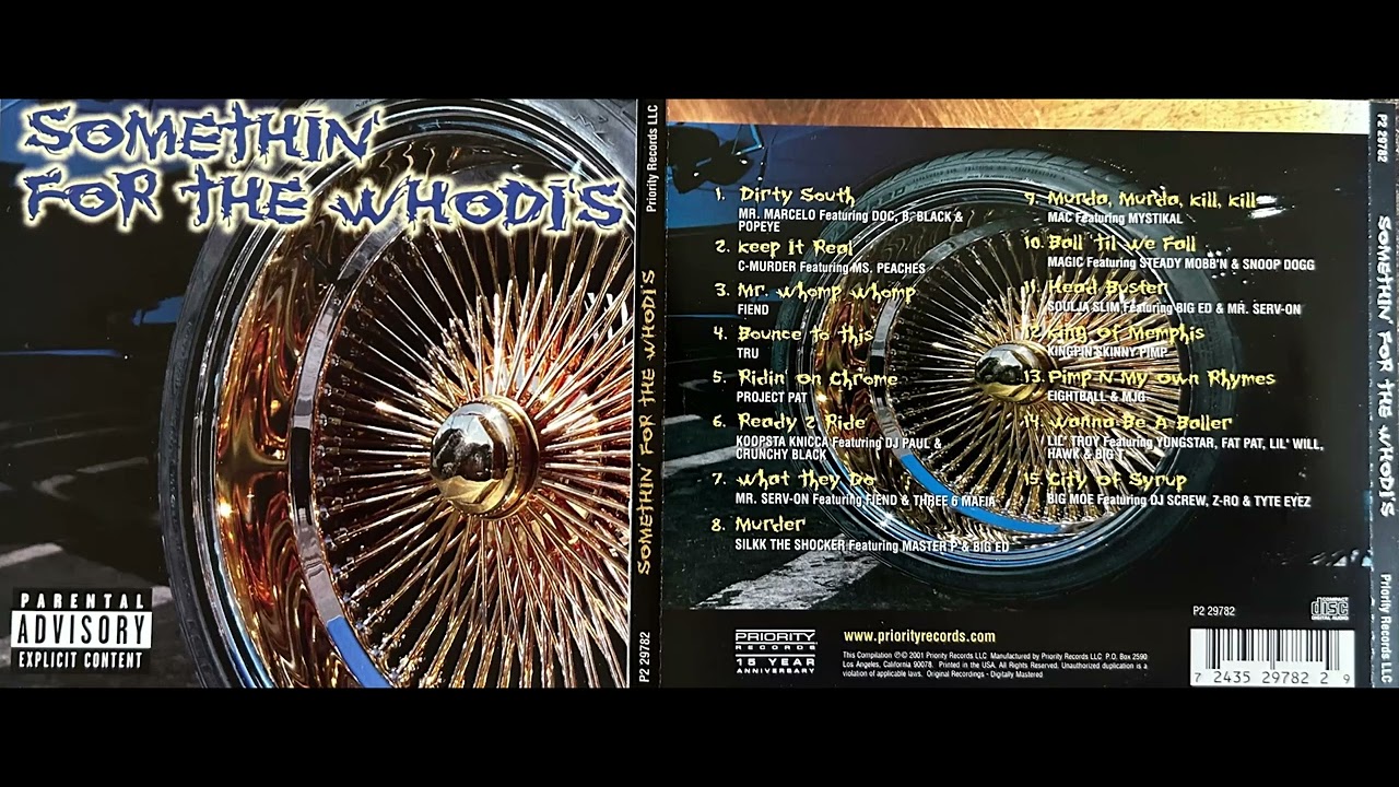 Project Pat / Three 6 Mafia (5. RIDIN' ON CHROME - 2001 : Somethin