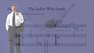 Video thumbnail of "The Ladies Who Lunch (from COMPANY)"