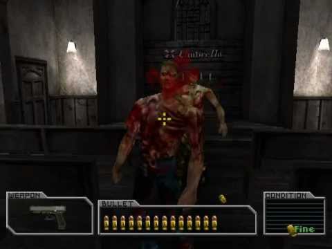 Resident Evil Survivor PS1 Full Gameplay - YouTube