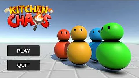 Kitchen chaos demo | First game made with unity