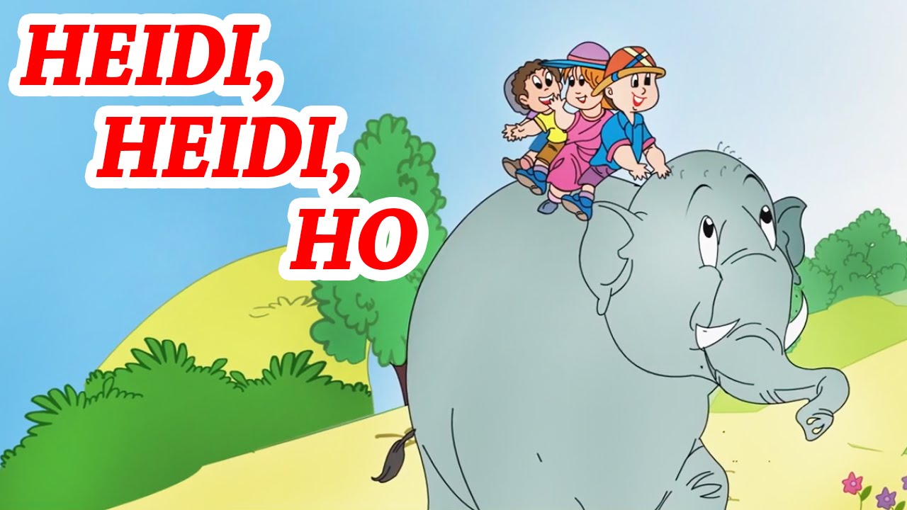 Heidi Heidi Ho Animated Nursery Rhyme In English Youtube 