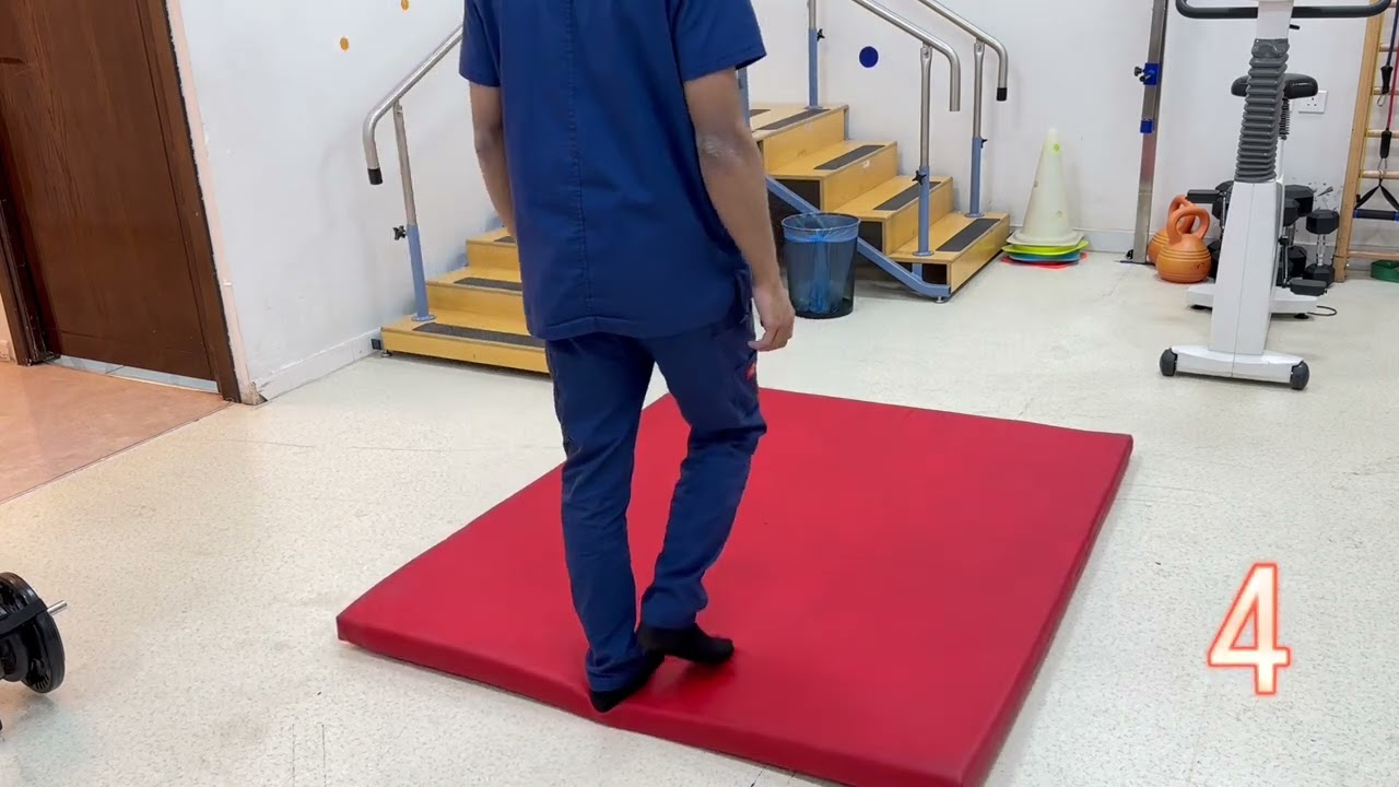 تمارين لتحسين الاتزان مع المشي |Gait training