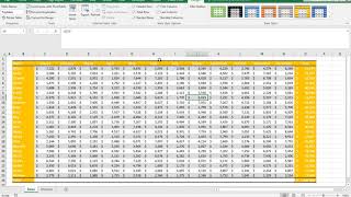 MOS Excel 2016 Study Guide Objective 3-2