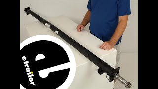 Famous etrailer | Checking Out the Dexter Trailer Axle Beam with Standard Spindles Profile