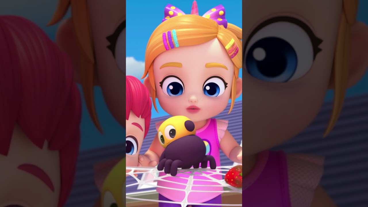 小小蜘蛛🕸️ Eensy Weensy Spider | 貝貝彬Bebefinn 繁體中文