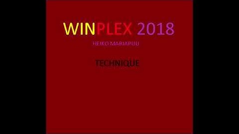 WINPLEX:::LEVELs78/TECHNIQUE