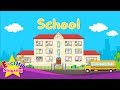 Kids vocabulary - School - Learn English for kids - English educational video