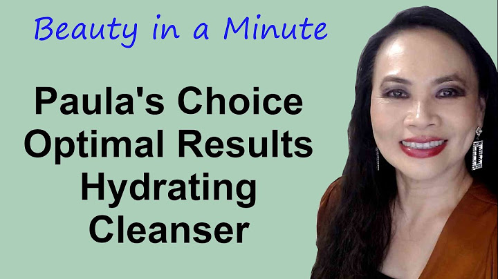 Paulas choice resist optimal results hydrating cleanser