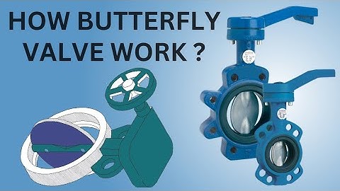 Vlinderklep | Hoe vlinderkleppen werken | Onderdelen van vlinderkleppen | Kerntechniek