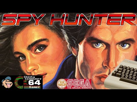 SPY HUNTER Commodore 64 1984 Classic Arcade Vehicular Combat 