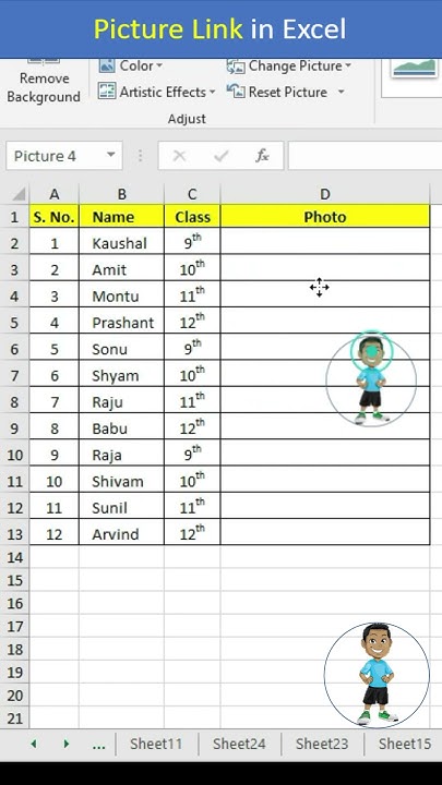 Picture Link In Excel excel msexcel exceltips exceltutorial picture-link-in-excel-excel-msexcel-exceltips-exceltutorial