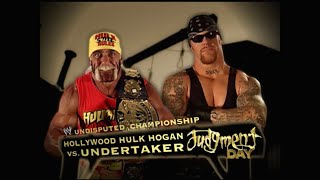 Story of Hulk Hogan vs. The Undertaker | Judgement Day 2002