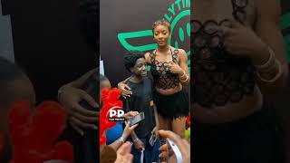 Ayra Starr recognizes a fan from when he was little #ayrastarr #shortsvideo #short #afrobeat