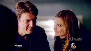 Castle 8x19  Beckett Castle  w  Lanie & Alan Hospital Scene “Dead Again” Season 8 Episode 19