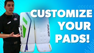 How to apply Padskinz to your goal leg pads by The Hockey Shop screenshot 2