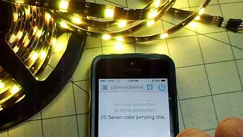 RGB LED Bluetooth Controller