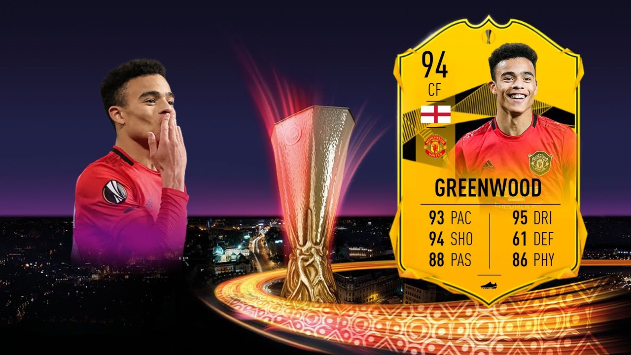 FIFA 20 Mason Greenwood 94 EL RTTF обзор игрока