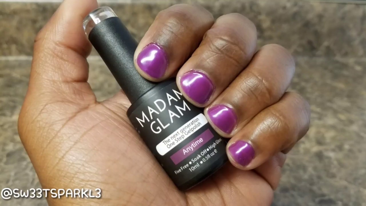 Madam Glam Gel Nail Beginner Kit Review & Demo - YouTube