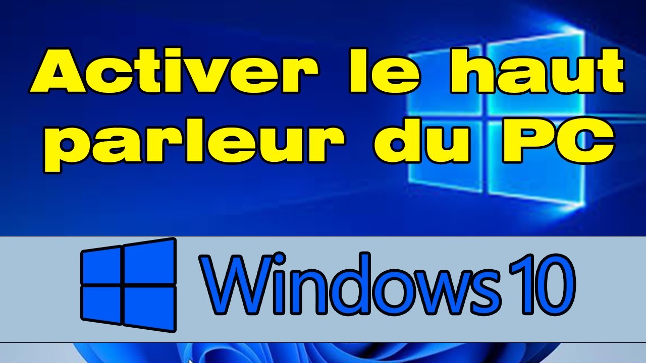 Comment Activer Les Haut Parleur De Mon Ecran Outlet