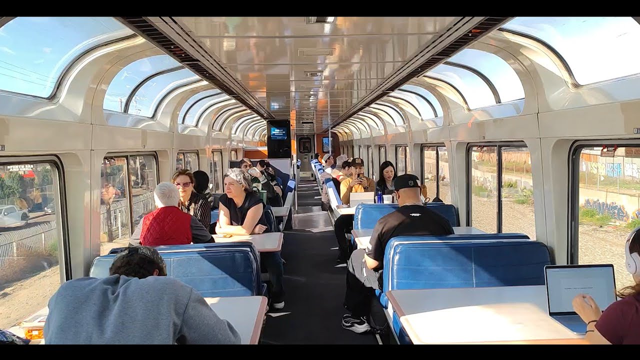 不坐飞机不自驾，洛杉矶到圣何塞 - No Car, No Plane — Just a Train | LA to San Jose