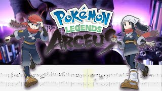 Pokémon Legends Arceus - Wild Battle Theme cover (with TABS)