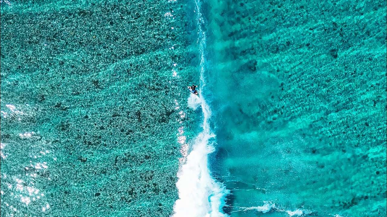 Muli Maldives Drone surf and fun
