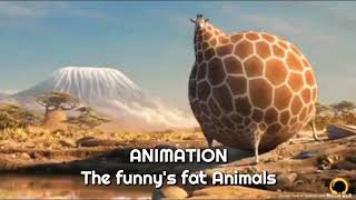 Animasi LUCU || Apabila Hewan - hewan Gemuk Semua..