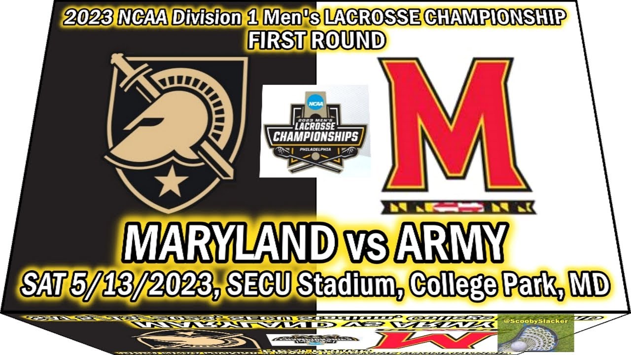 5/13/23 Lacrosse Maryland vs Army (Full GameHD) 2023 NCAA Men's