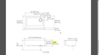 Barker Cabinets kohler apron front self trimming sink cabinet tutorial
